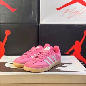 Adidas Samba Pink Size 11 Kids